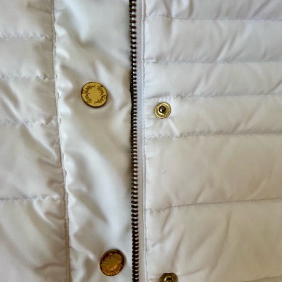 Lilly Pulitzer Isabelle White Puffer Vest, Women’s XS - Picture 7 of 7